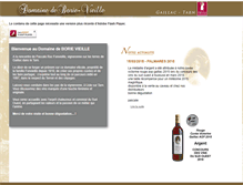 Tablet Screenshot of borievieille-gaillac.com